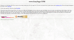 Desktop Screenshot of graysage.com